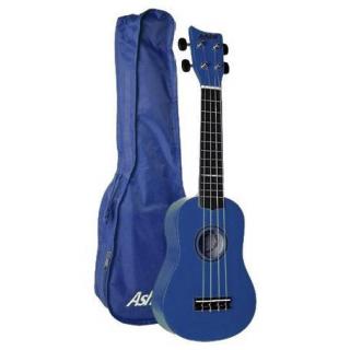 Ashton UKE 110 BL modré sopránové ukulele + obal zdarma