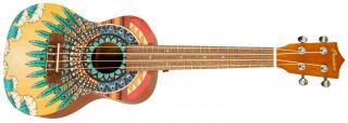 BAMBOO Sunset 23 sopránové ukulele + obal a trsátko zdarma