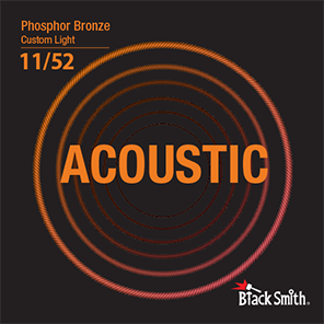 Black Smith PB1152 kovové struny pro akustickou kytaru