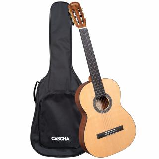 Cascha CGC 200 klasická kytara 3/4 SET - obal, trsátka zdarma