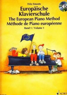 Fritz Emonts - Evropská klavírní škola 1.díl + CD/The European Piano Method v.1