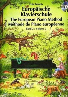 Fritz Emonts - Evropská klavírní škola 2. díl + CD/The European Piano Method v.2