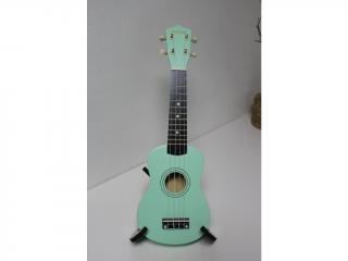 FZone-002 GR tyrkysové sopránové ukulele