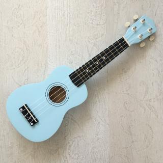 FZone-002 LBL světle modré sopránové ukulele