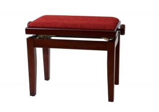 GEWA DELUXE stolička ke klavíru - mahagon mat