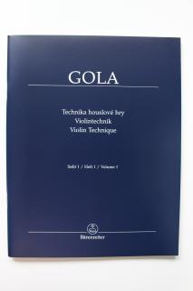 Gola - Technika houslové hry 1