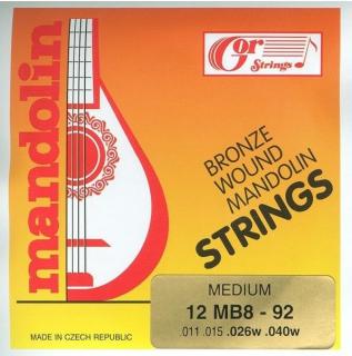 GORSTRINGS 12 MB8-92 MEDIUM struny mandolína .011 - .040
