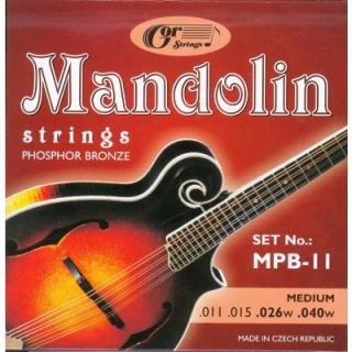 GORSTRINGS MPB-11 MEDIUM struny mandolína .011 - .040