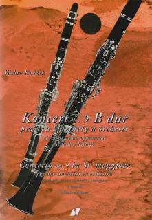 Kněžek - Koncert č. 9 B dur pro dva klarinety a orchestr