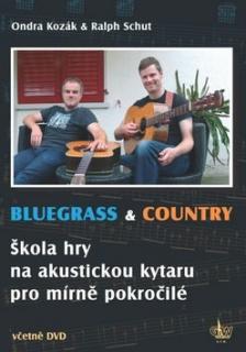 Kozák , Schut - Bluegrass & Country, škola hry na akustickou kytaru + DVD
