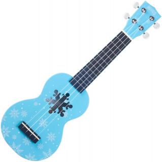 Mahalo Designer MD1SNBU ukulele  sněhová vločka  + obal zdarma