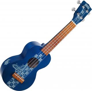 Mahalo MK1-BA Batik Transparent Blue ukulele + obal