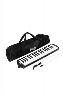 Stagg MELOSTA37 BK, klávesová harmonika, černá