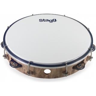 STAGG TAB-110P WD tamburína laditelná - velikost cca 25cm