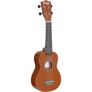 Stagg US RED, sopránové ukulele, červené