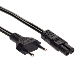 Kabel nabíječky adaptéru pro notebooky 2PIN -0.5m