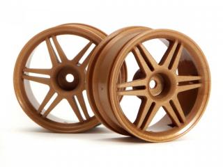 12 SPOKE CORSA WHEEL GOLD 26mm (3mm OFFSET)