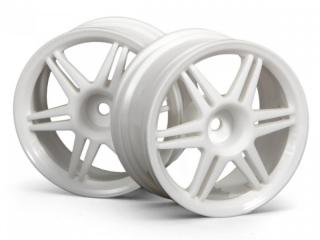 12 SPOKE CORSA WHEEL WHITE 26mm (3mm OFFSET)