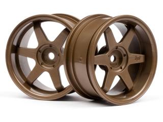 TE37 WHEEL 26mm BRONZE (6mm OFFSET)