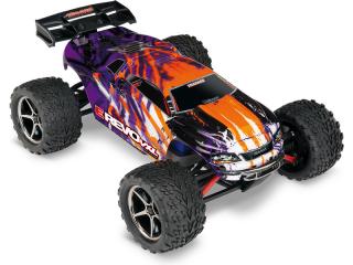 Traxxas E-Revo 1:16 VXL RTR modrá Fialová