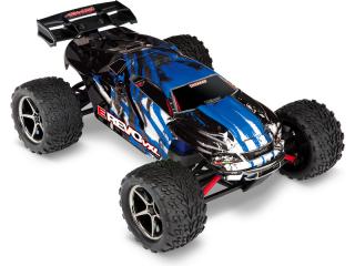 Traxxas E-Revo 1:16 VXL RTR modrá Modrá