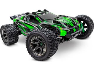 Traxxas Rustler 4x4 Ultimate VXL RTR modrý Zelená