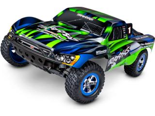 Traxxas Slash 1:10 RTR modrý Zelená