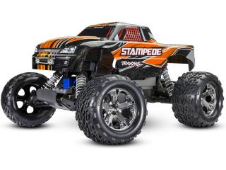 Traxxas Stampede 1:10 RTR modrý Oranžová