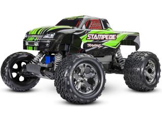 Traxxas Stampede 1:10 RTR modrý Zelená