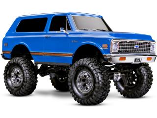 Traxxas TRX-4 Chevrolet Blazer 1972 1:10 TQi RTR modrý Modrá