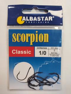 Albastar - háčky Scorpion Classic vel. 1/0, 10ks
