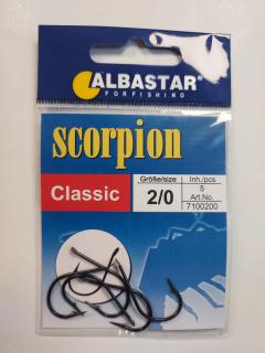 Albastar - háčky Scorpion Classic vel. 2/0, 5ks