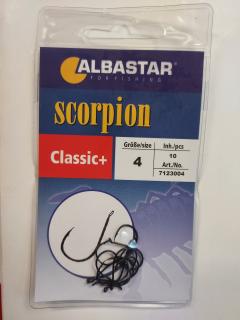 Albastar - háčky Scorpion Classic+ vel. 4, 10ks