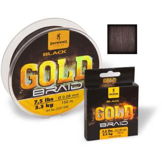 BROWNING - šňůra GOLD BRAID - 150m / 0,10mm / 3,6kg
