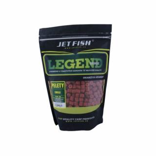 JET FISH - Legend Range pelety 1kg - CHILLI 12mm