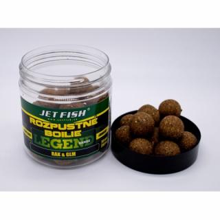 JET FISH - LEGEND Range rozpustné boilie 250ml - 20mm - Rak - GLM