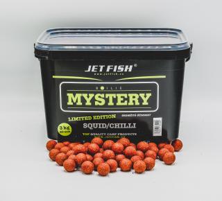 JET FISH MYSTERY boilie Squid/Chilli 20mm/ 3kg