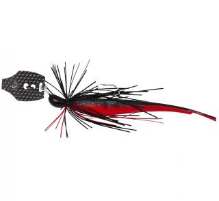 Savage Gear Crazy Swim Jig Sinking Black N Red - 10 cm 8,5 g