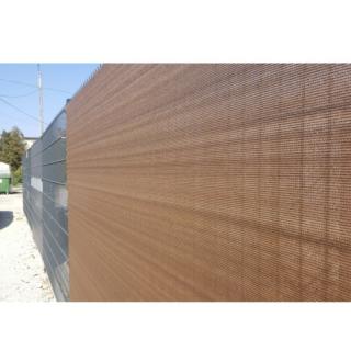 Stínící tkanina na plot 1,8x50m TOMPET Browntex (90%) - 20317