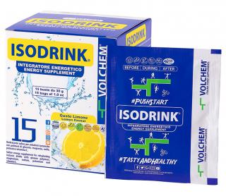 Volchem Isodrink 15 x 30 g Příchuť: Broskev