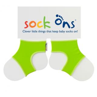 Sock Ons Bright - Lime 0-6m.