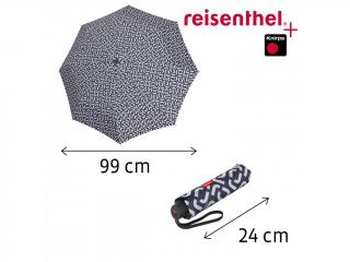 Deštník Reisenthel Umbrella pocket znaky modré