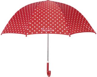 Dětský deštník Playshoes červený puntík