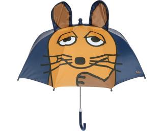 Dětský deštník Playshoes myška modrá 3d