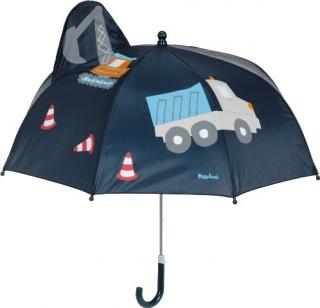 Dětský deštník Playshoes stavba bagr