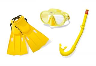 Dětský plavecký set ploutve šnorchl brýle