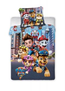 FARO Povlečení do postýlky Paw Patrol Movie parta  Bavlna, 100/135, 40/60 cm