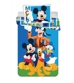 JERRY FABRICS Povlečení do postýlky Mickey and Friends baby  Bavlna, 100/135, 40/60 cm