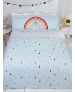 Povlečení duha rainbow barevné kapky