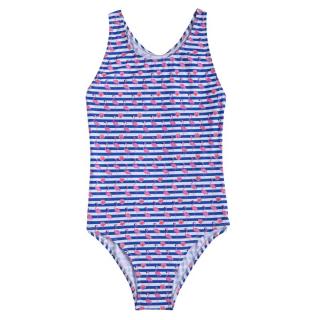 Stripe jednodílné plavky Plavky velikost: 4 - 5 let I 104 - 110 cm